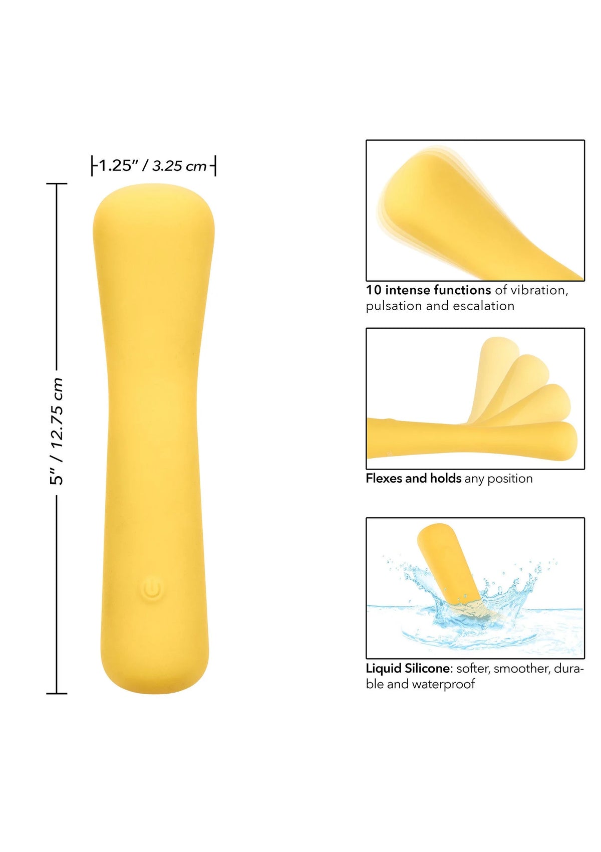 Bestel: Boundless Mini FlexiWand by CalExotics - bij Happytoys.nl, happytoys.be, Happytoys.ae: erotische sex webshop | liever Happy dan Easy ⭐⭐⭐⭐⭐