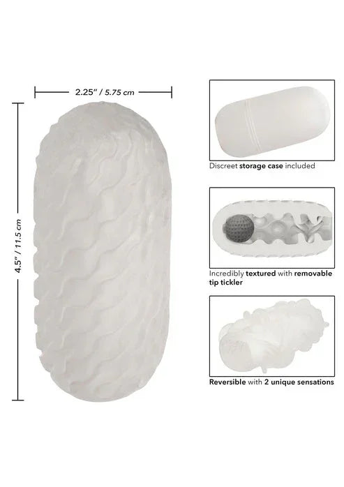 Bestel: Boundless Squishy Ball Stroker by CalExotics - bij Happytoys.nl, happytoys.be, Happytoys.ae: erotische sex webshop | liever Happy dan Easy ⭐⭐⭐⭐⭐