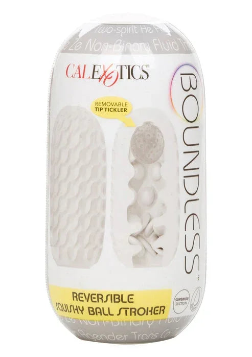 Bestel: Boundless Squishy Ball Stroker by CalExotics - bij Happytoys.nl, happytoys.be, Happytoys.ae: erotische sex webshop | liever Happy dan Easy ⭐⭐⭐⭐⭐