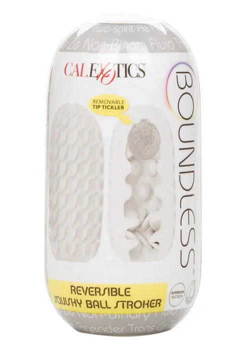 Boundless Squishy Ball Stroker by CalExotics - Happytoys Sexshop: online sex shop for Feeling Happy & Easy 😊 - Discreet geleverd