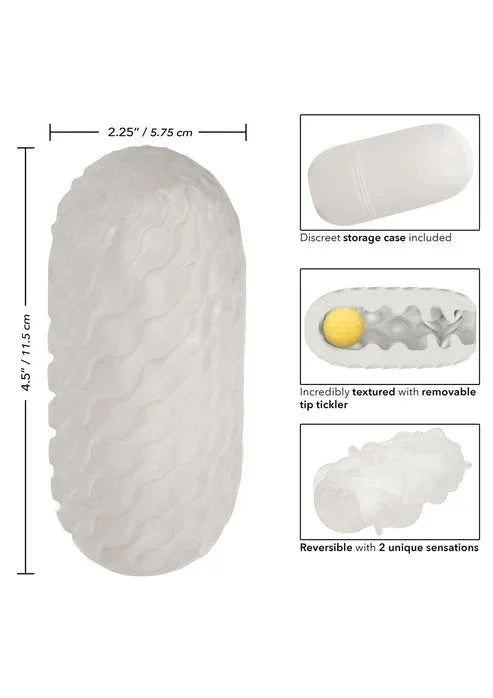 Bestel: Boundless Squishy Ball Stroker by CalExotics - bij Happytoys.nl, happytoys.be, Happytoys.ae: erotische sex webshop | liever Happy dan Easy ⭐⭐⭐⭐⭐