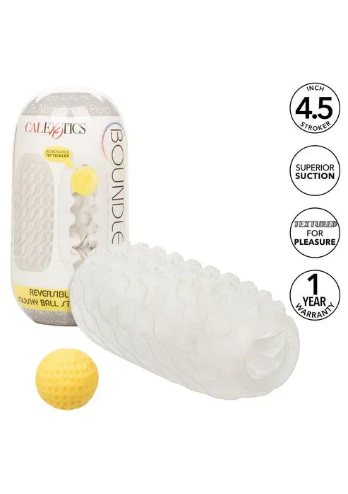Bestel: Boundless Squishy Ball Stroker by CalExotics - bij Happytoys.nl, happytoys.be, Happytoys.ae: erotische sex webshop | liever Happy dan Easy ⭐⭐⭐⭐⭐