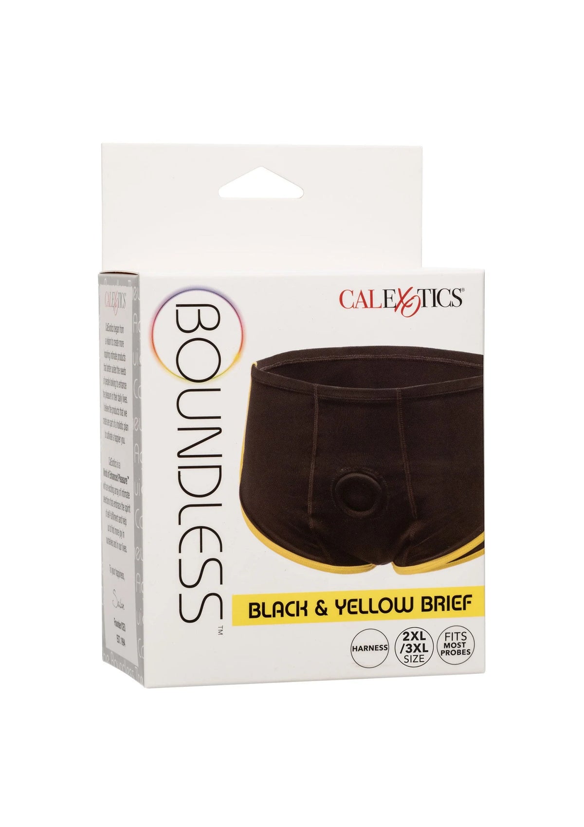 Bestel: Boundles Brief by CalExotics - bij Happytoys.nl, happytoys.be, Happytoys.ae: erotische sex webshop | liever Happy dan Easy ⭐⭐⭐⭐⭐ - L/XL - 16661 - BLACK - L/XL