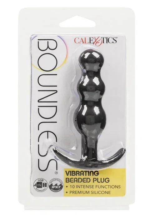 Vibrating Beaded Plug by CalExotics - Happytoys Sexshop: online sex shop for Feeling Happy & Easy đ - Discreet geleverd