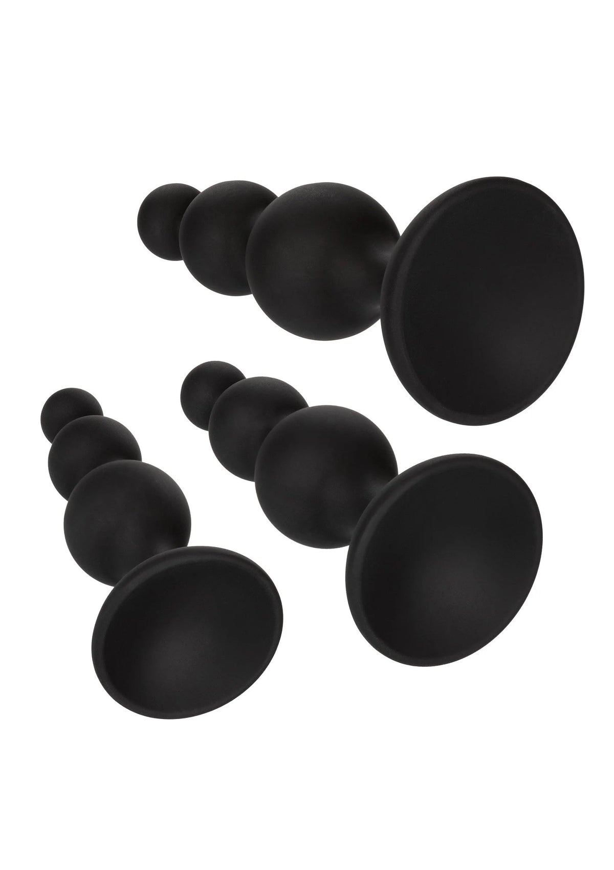 Bestel: Silicone Beaded Anal Kit by CalExotics - bij Happytoys.nl, happytoys.be, Happytoys.ae: erotische sex webshop | liever Happy dan Easy ⭐⭐⭐⭐⭐
