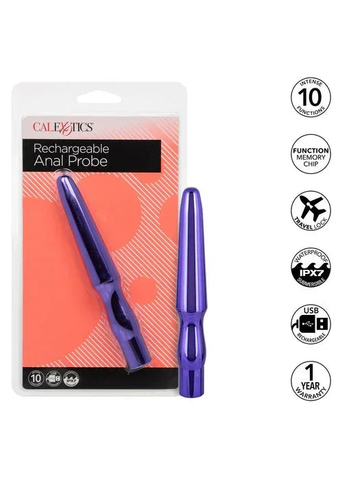 Bestel: Rechargeable Anal Probe by CalExotics - bij Happytoys.nl, happytoys.be, Happytoys.ae: erotische sex webshop | liever Happy dan Easy ⭐⭐⭐⭐⭐