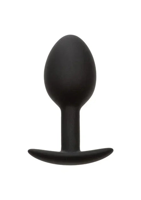 Bestel: Weighted Silicone Plug by CalExotics - bij Happytoys.nl, happytoys.be, Happytoys.ae: erotische sex webshop | liever Happy dan Easy ⭐⭐⭐⭐⭐ - Default Title - 16687 - BLACK