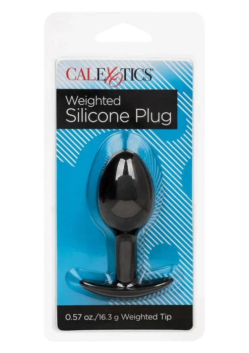 Bestel: Weighted Silicone Plug by CalExotics - bij Happytoys.nl, happytoys.be, Happytoys.ae: erotische sex webshop | liever Happy dan Easy ⭐⭐⭐⭐⭐