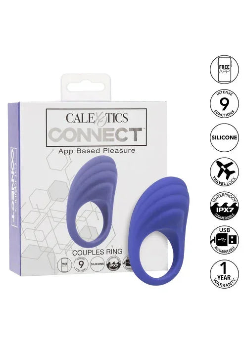 Bestel: Calex Connect Couples Ring by CalExotics - bij Happytoys.nl, happytoys.be, Happytoys.ae: erotische sex webshop | liever Happy dan Easy ⭐⭐⭐⭐⭐