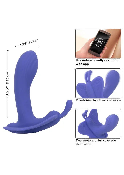 Bestel: Calex Connect Venus Butterfly by CalExotics - bij Happytoys.nl, happytoys.be, Happytoys.ae: erotische sex webshop | liever Happy dan Easy ⭐⭐⭐⭐⭐