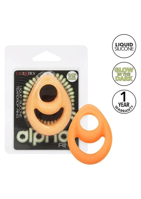 Bestel: Silicone Teardrop Ring by CalExotics - bij Happytoys.nl, happytoys.be, Happytoys.ae: erotische sex webshop | liever Happy dan Easy ⭐⭐⭐⭐⭐