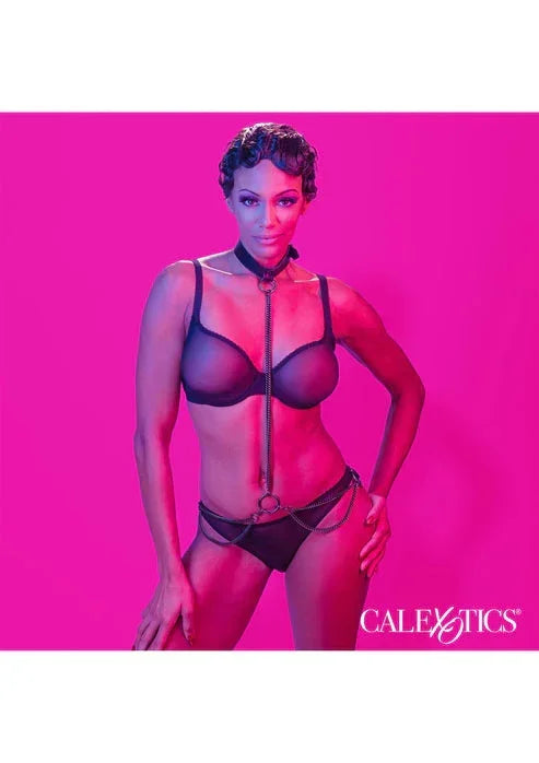 Bestel: Chain Halter & Collar by CalExotics - bij Happytoys.nl, happytoys.be, Happytoys.ae: erotische sex webshop | liever Happy dan Easy ⭐⭐⭐⭐⭐