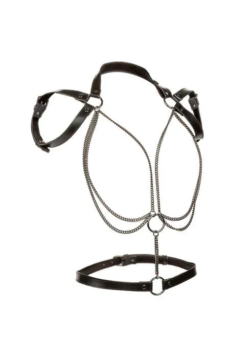 Bestel: Multi Chain Halter by CalExotics - bij Happytoys.nl, happytoys.be, Happytoys.ae: erotische sex webshop | liever Happy dan Easy âââââ - Default Title - 16775 - BLACK