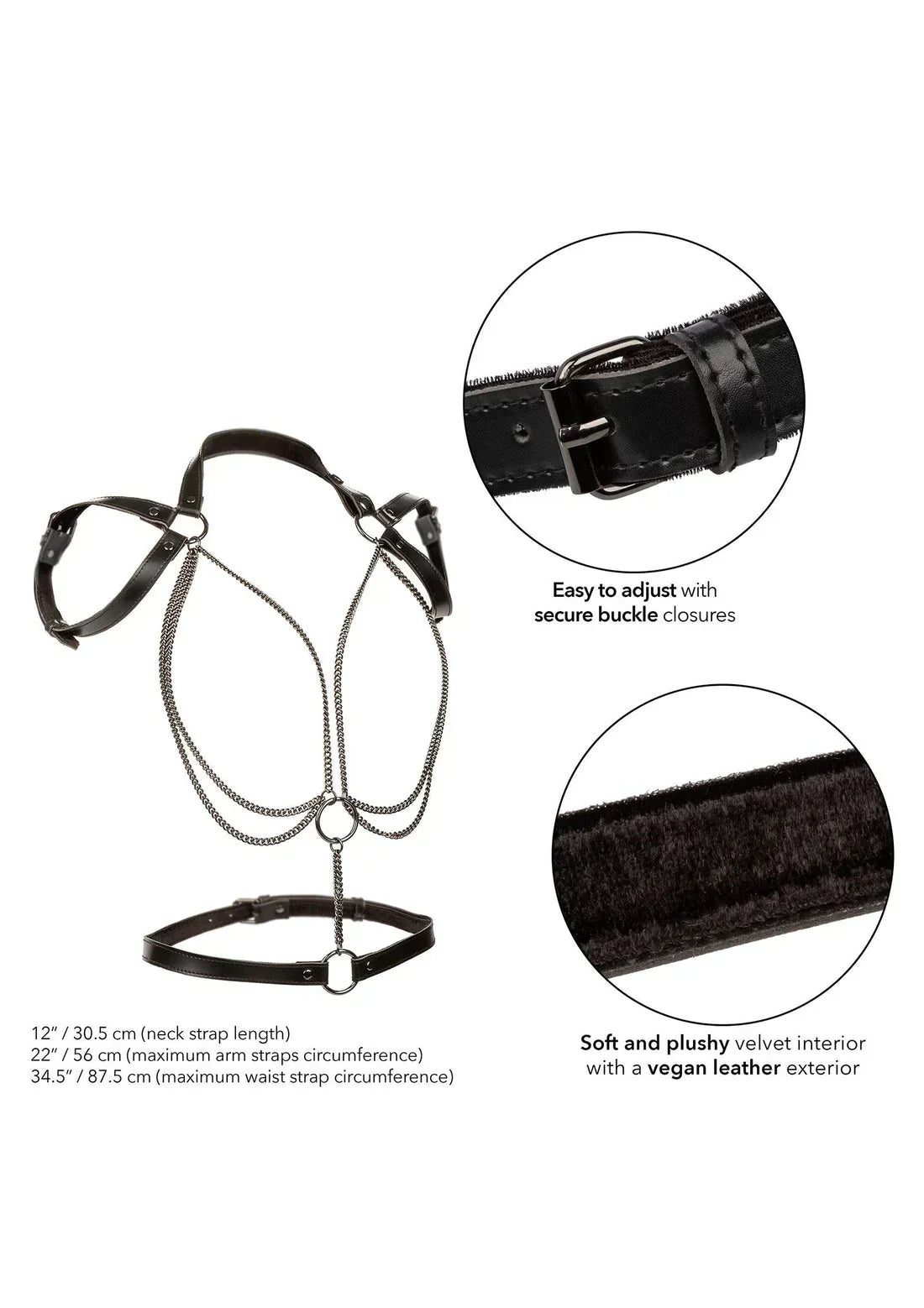Bestel: Multi Chain Halter by CalExotics - bij Happytoys.nl, happytoys.be, Happytoys.ae: erotische sex webshop | liever Happy dan Easy âââââ