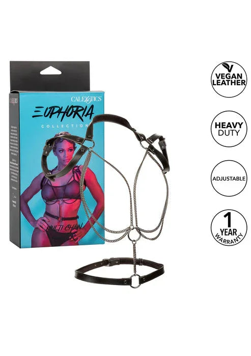 Multi Chain Halter by CalExotics - Happytoys Sexshop: online sex shop for Feeling Happy & Easy đ - Discreet geleverd