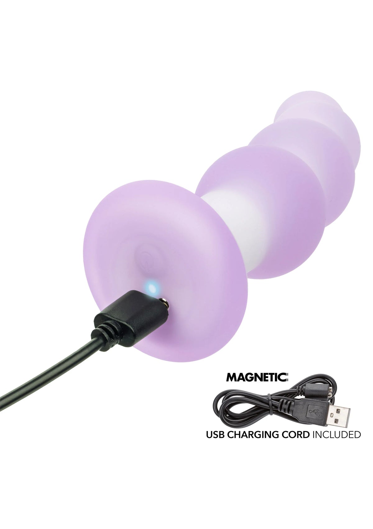 Bestel: Beaded Curved Probe by CalExotics Lavender Haze - vibrators bij Happytoys.nl, happytoys.be, Happytoys.ae: erotische sex webshop | liever Happy dan Easy ⭐⭐⭐⭐⭐