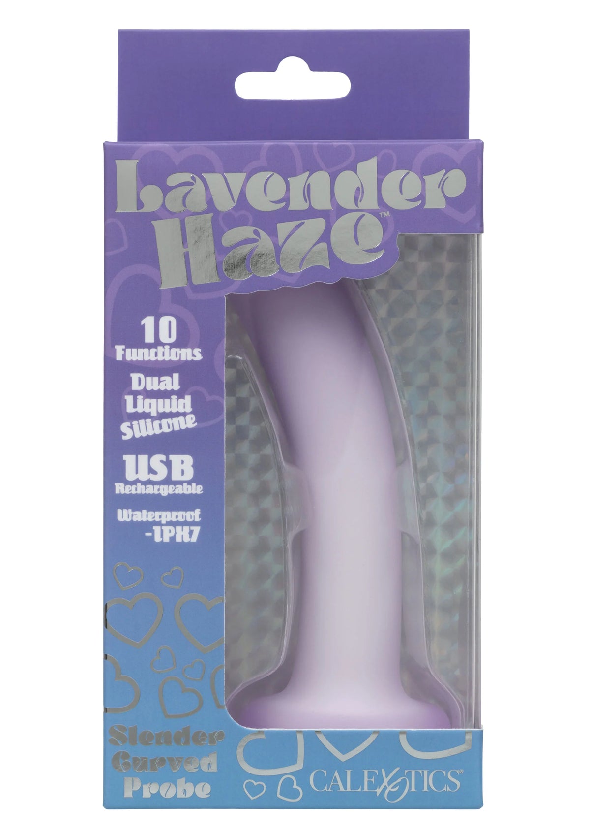 Bestel: Slender Curved Probe by CalExotics Lavender Haze - vibrators bij Happytoys.nl, happytoys.be, Happytoys.ae: erotische sex webshop | liever Happy dan Easy ⭐⭐⭐⭐⭐
