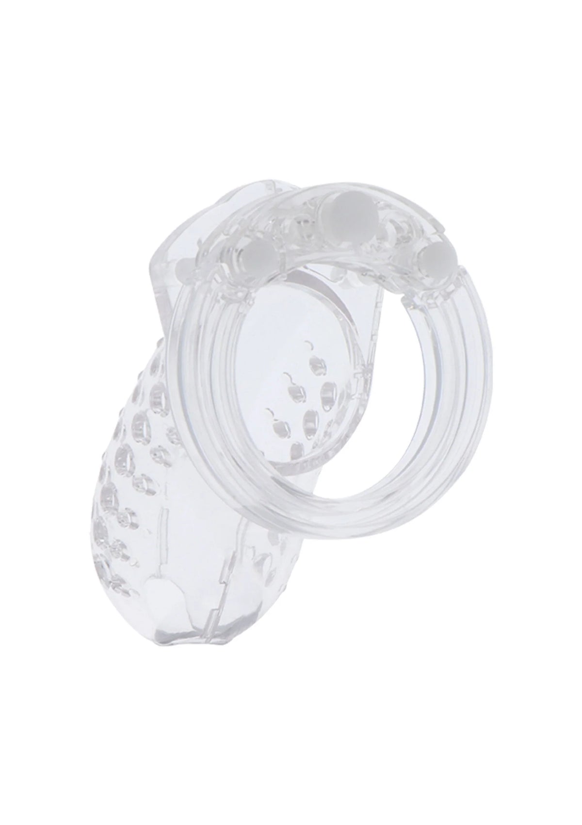 Bestel: Chastity Cock Cage Acrylic - bij Happytoys.nl, happytoys.be, Happytoys.ae: erotische sex webshop | liever Happy dan Easy βββββ