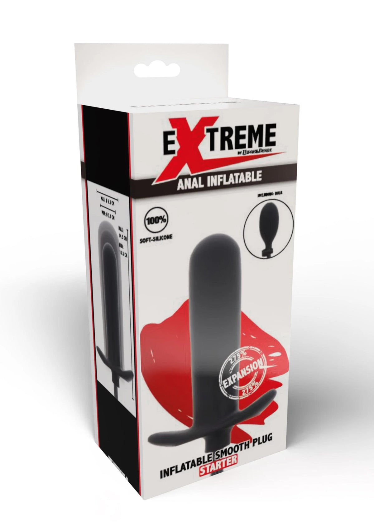 Bestel: Inflatable Smooth Plug Starter by Hidden Desire Extreme - buttplugs bij Happytoys.nl, happytoys.be, Happytoys.ae: erotische sex webshop | liever Happy dan Easy ⭐⭐⭐⭐⭐