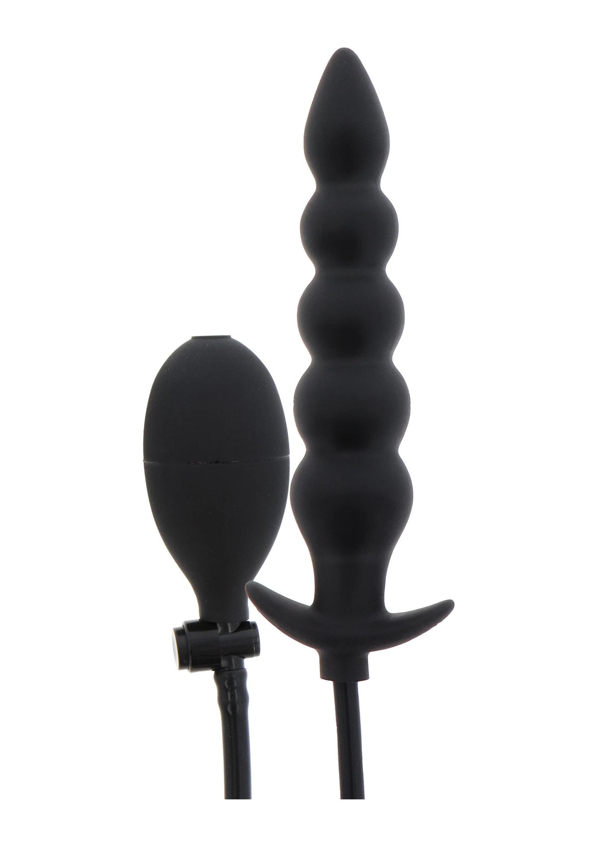 Bestel: Inflatable Ribbed Plug Advance by Hidden Desire Extreme - bij Happytoys.nl, happytoys.be, Happytoys.ae: erotische sex webshop | liever Happy dan Easy ⭐⭐⭐⭐⭐ - Default Title - 16855 - BLACK