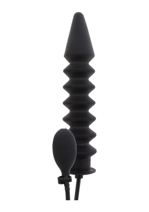 Bestel: Inflatable Ribbed Plug Expert Buttplug by Hidden Desire Extreme - bij Happytoys.nl, happytoys.be, Happytoys.ae: erotische sex webshop | liever Happy dan Easy ⭐⭐⭐⭐⭐