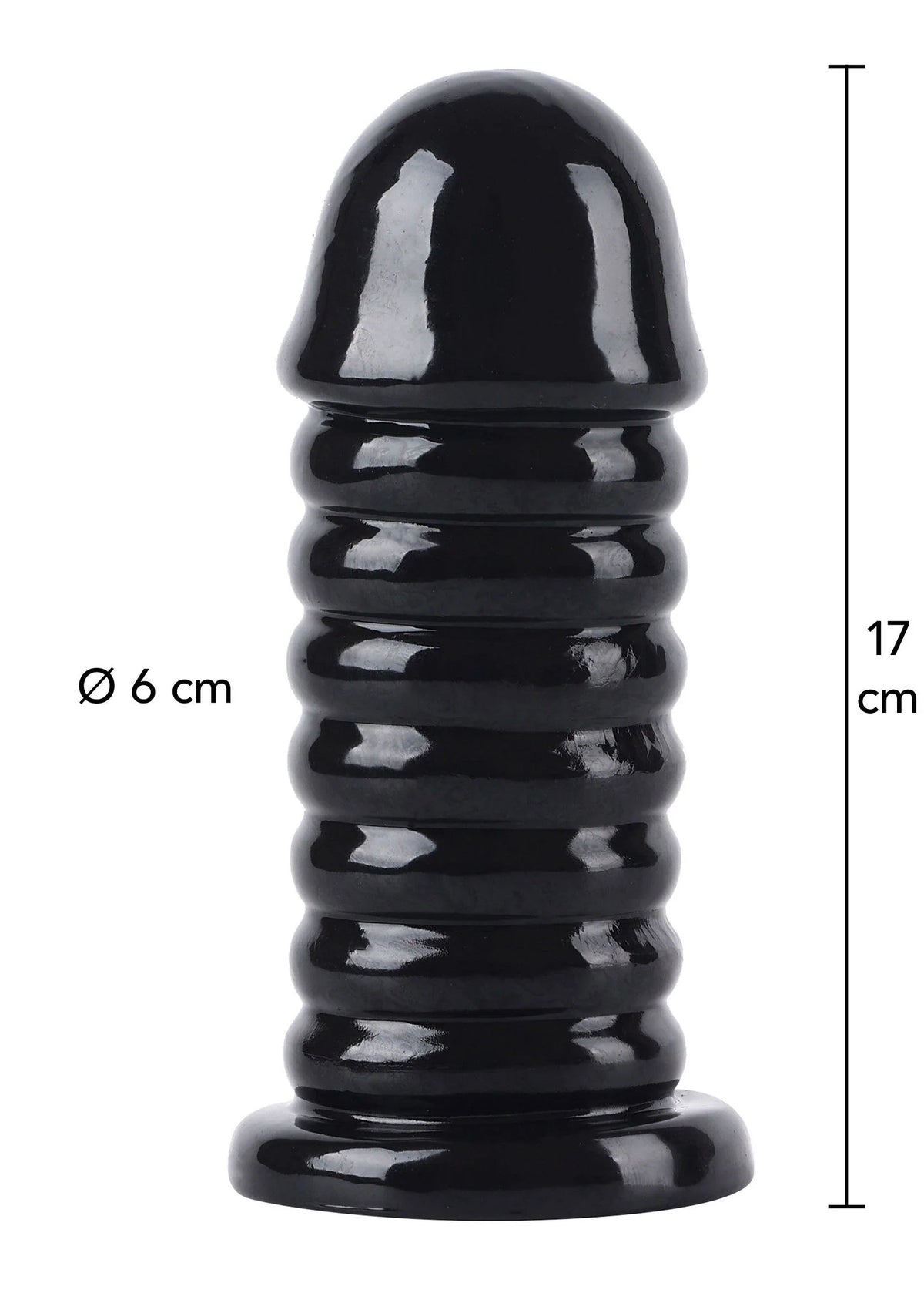 Bestel: Anal Bold Large 16.5 cm - bij Happytoys.nl, happytoys.be, Happytoys.ae: erotische sex webshop | liever Happy dan Easy ⭐⭐⭐⭐⭐ - Default Title - 16866 - BLACK