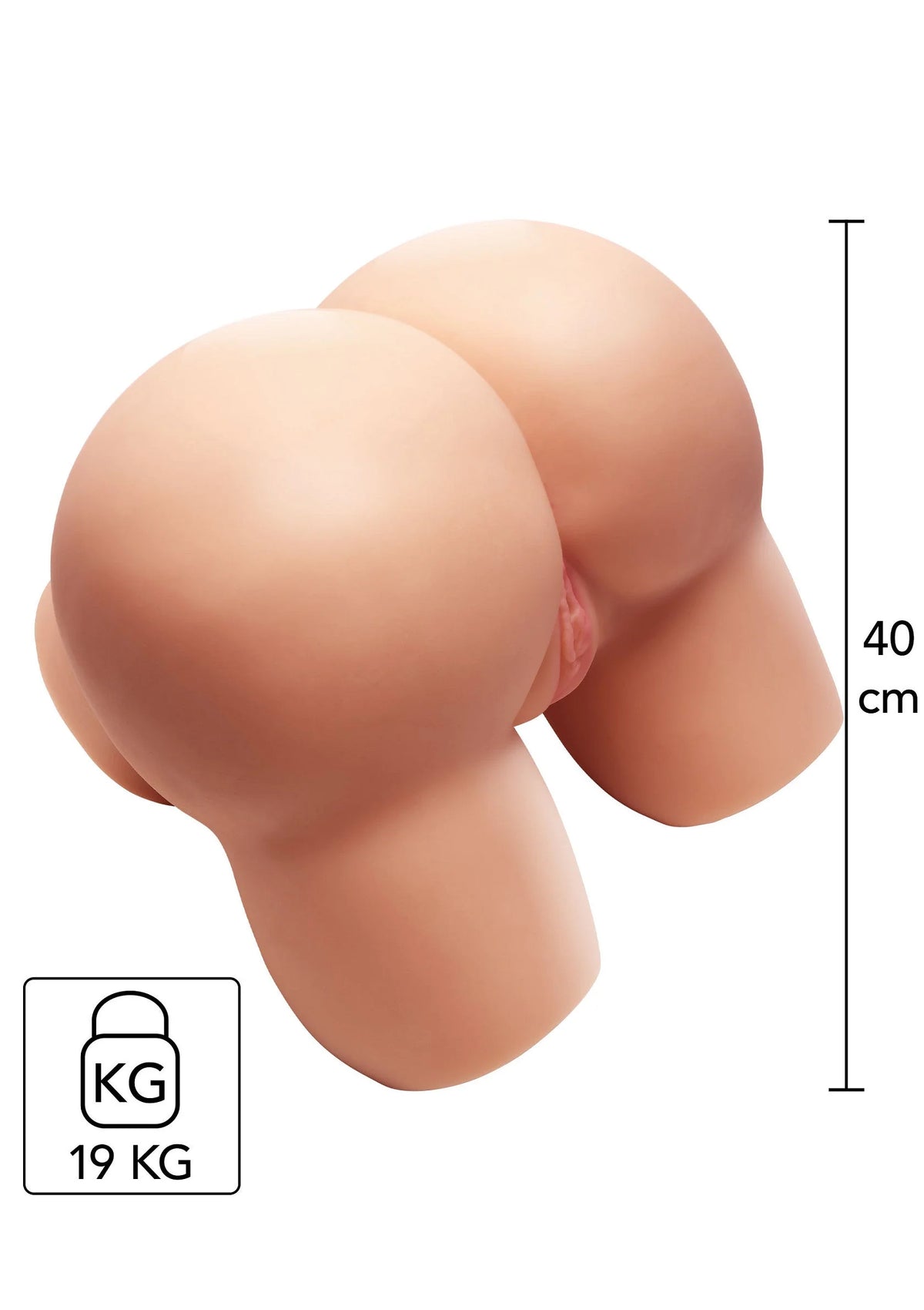 Bestel: Bangers Fabulous Fat Mega Ass 19kg by Hidden Desire - bij Happytoys.nl, happytoys.be, Happytoys.ae: erotische sex webshop | liever Happy dan Easy βββββ - Default Title - 16928 - SKIN