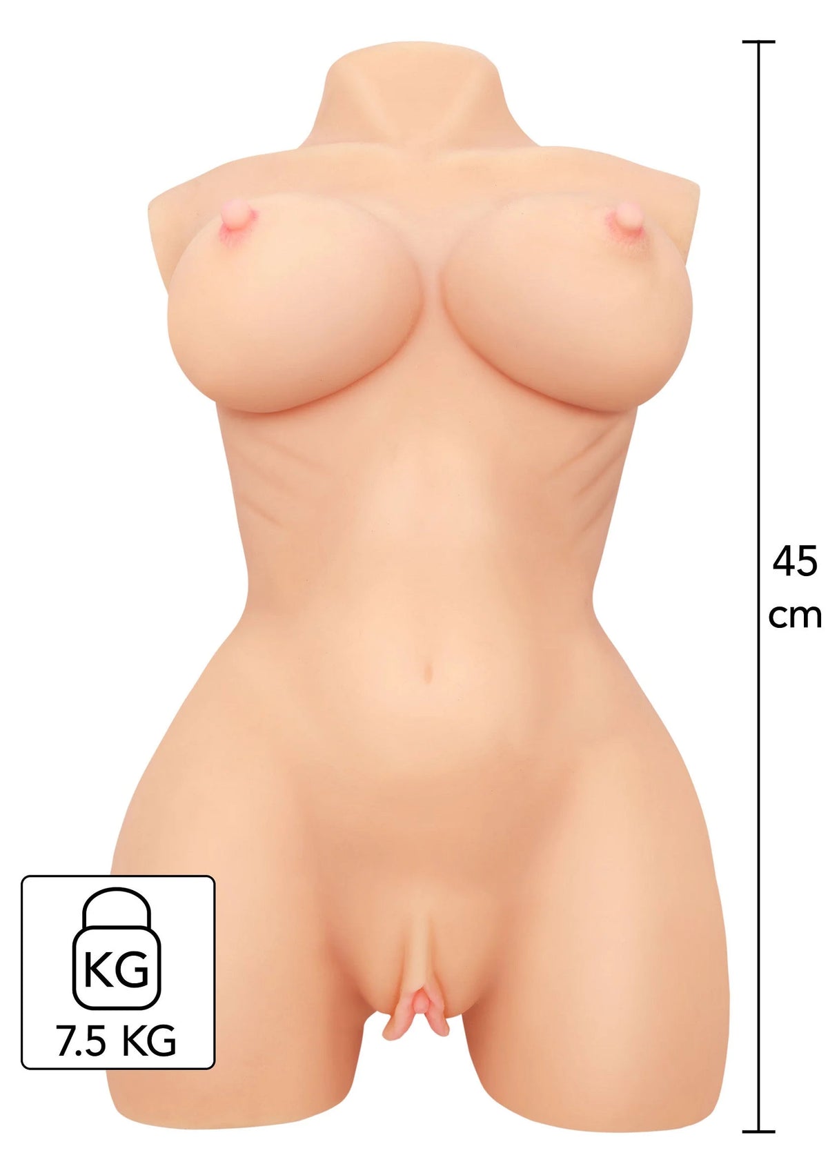 Bestel: Bangers Horny Nympho Slut Torso by Hidden Desire - Erotisch speelgoed en spellen bij Happytoys.nl, happytoys.be, Happytoys.ae: erotische sex webshop | liever Happy dan Easy ⭐⭐⭐⭐⭐ - Default Title - 16933 - SKIN