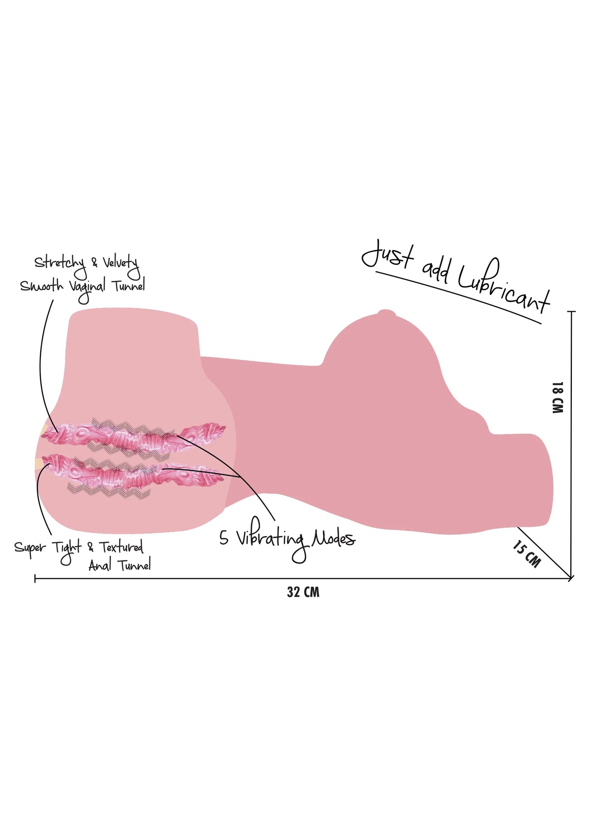 Bestel: Very Fuckable College Bitch 3.5 kg by Hidden Desire - bij Happytoys.nl, happytoys.be, Happytoys.ae: erotische sex webshop | liever Happy dan Easy ⭐⭐⭐⭐⭐