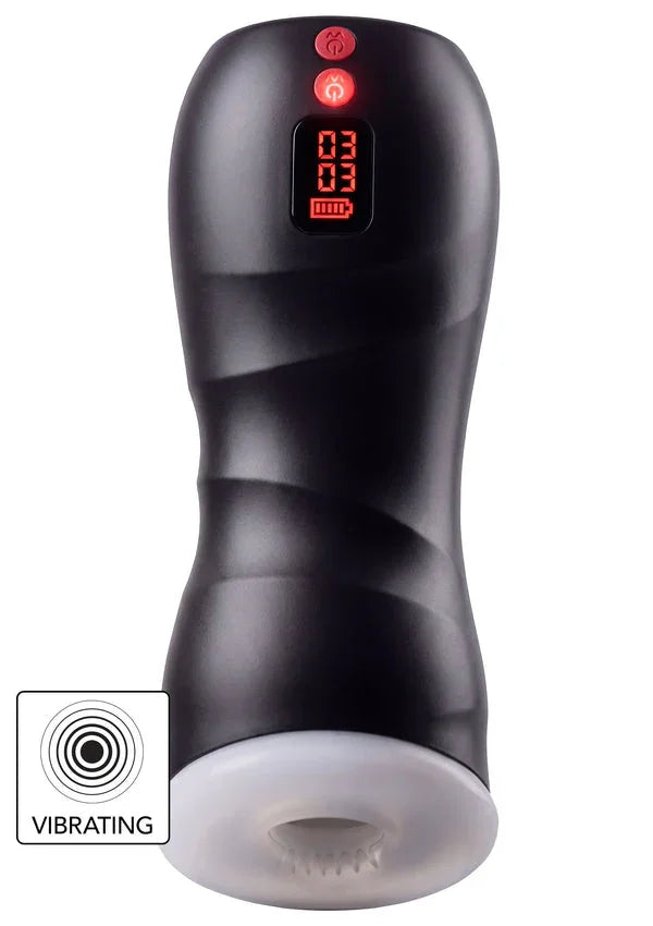 Bestel: Vibrating Twin Turbo Masturbator by Hidden Desire - bij Happytoys.nl, happytoys.be, Happytoys.ae: erotische sex webshop | liever Happy dan Easy ⭐⭐⭐⭐⭐ - Default Title - 16978 - BLACK