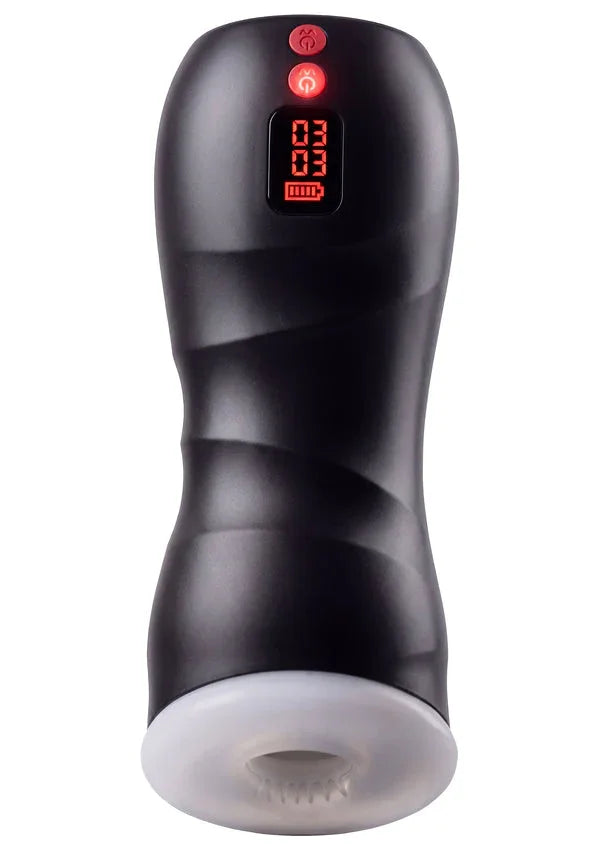 Bestel: Vibrating Twin Turbo Masturbator by Hidden Desire - bij Happytoys.nl, happytoys.be, Happytoys.ae: erotische sex webshop | liever Happy dan Easy ⭐⭐⭐⭐⭐