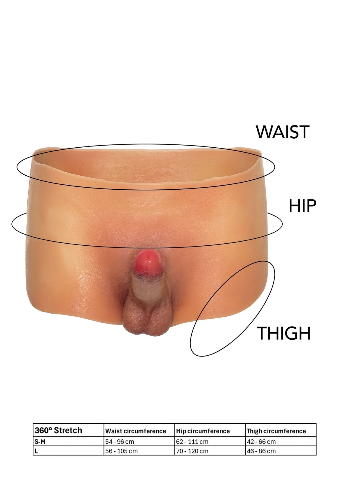Bestel: Penis Boxershort L 18 cm Dildo by Hidden Desire - bij Happytoys.nl, happytoys.be, Happytoys.ae: erotische sex webshop | liever Happy dan Easy ⭐⭐⭐⭐⭐