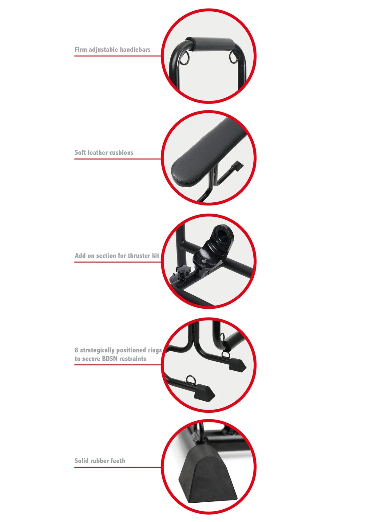 Bestel: Bangers Fuck Machines Bondage Fuck Seat by Hidden Desire - bij Happytoys.nl, happytoys.be, Happytoys.ae: erotische sex webshop | liever Happy dan Easy ⭐⭐⭐⭐⭐