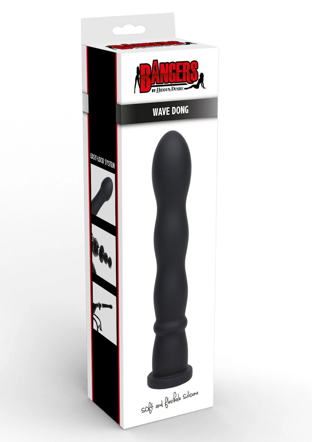 Bestel: Bangers Fuck Machines Wave Dong Easy - Lock 19 cm by Hidden Desire - bij Happytoys.nl, happytoys.be, Happytoys.ae: erotische sex webshop | liever Happy dan Easy ⭐⭐⭐⭐⭐