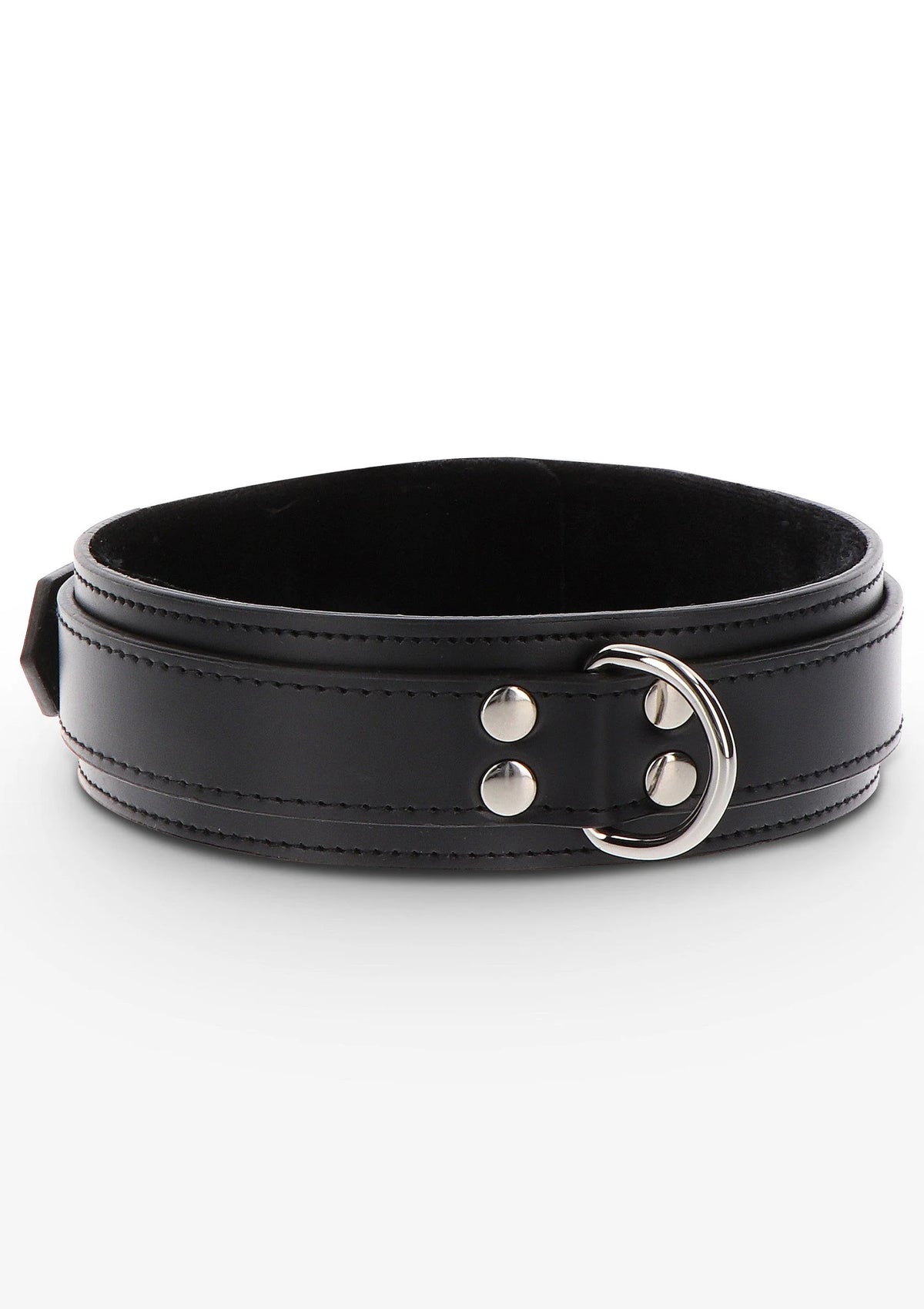 Bestel: Heavy D - Ring Collar - bij Happytoys.nl, happytoys.be, Happytoys.ae: erotische sex webshop | liever Happy dan Easy βββββ - Default Title - 17103 - BLACK