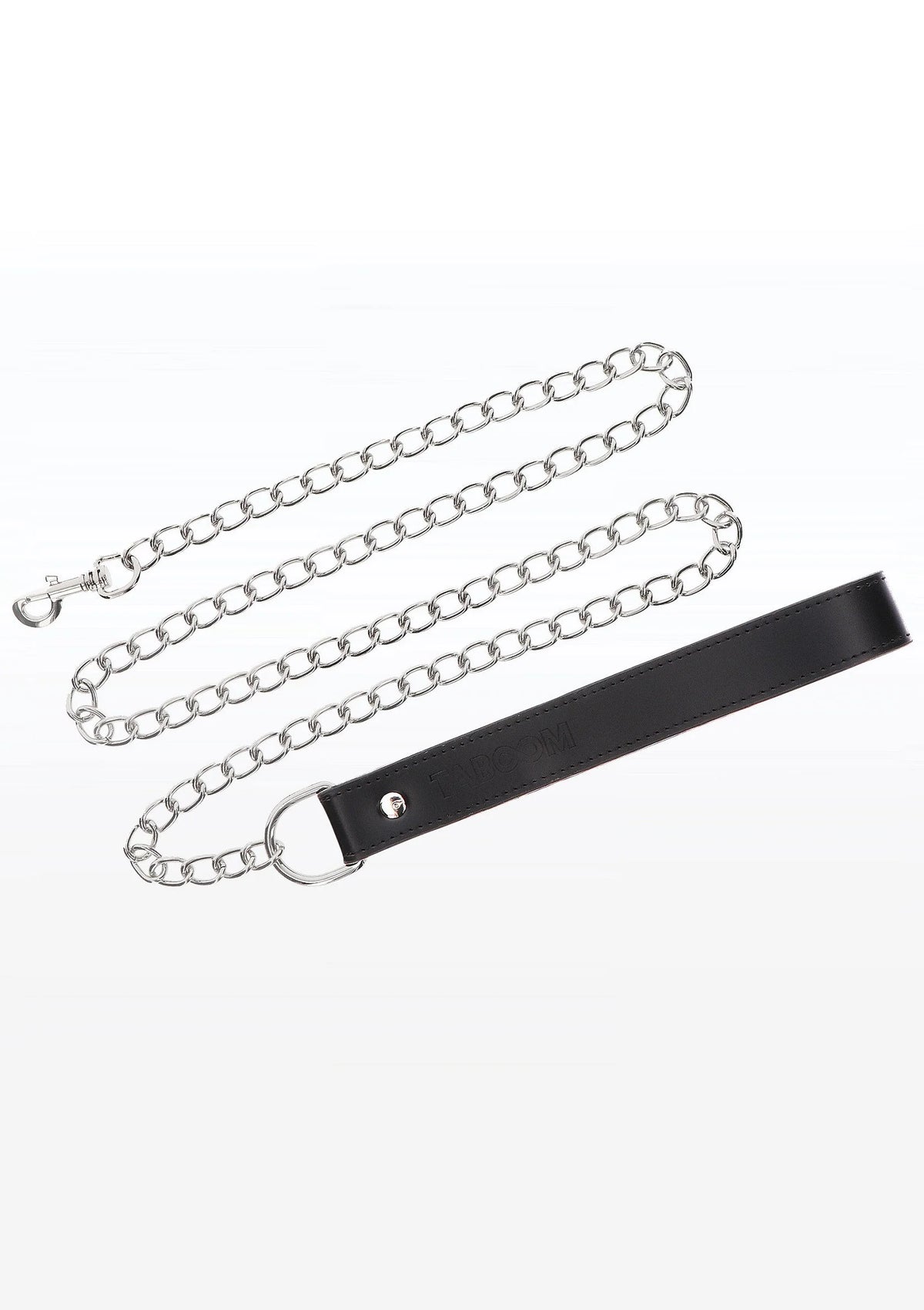 Bestel: Bondage Essentials Chain Leash by Taboom - bij Happytoys.nl, happytoys.be, Happytoys.ae: erotische sex webshop | liever Happy dan Easy ⭐⭐⭐⭐⭐ - Default Title - 17105 - BLACK