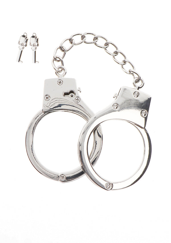Bestel: Silver Plated BDSM Handcuffs by Taboom Luxury Bondage Essentials - bij Happytoys.nl, happytoys.be, Happytoys.ae: erotische sex webshop | liever Happy dan Easy ⭐⭐⭐⭐⭐