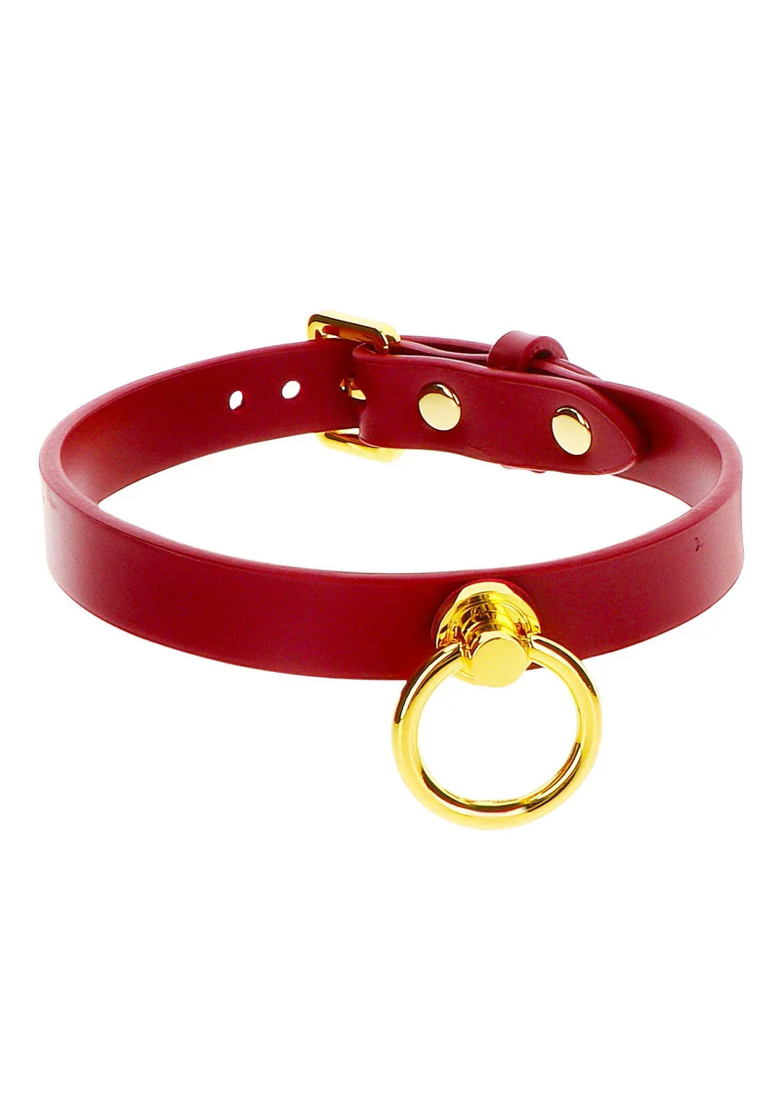 Bestel: Bondage in Luxury O - Ring Collar by Taboom - bij Happytoys.nl, happytoys.be, Happytoys.ae: erotische sex webshop | liever Happy dan Easy ⭐⭐⭐⭐⭐