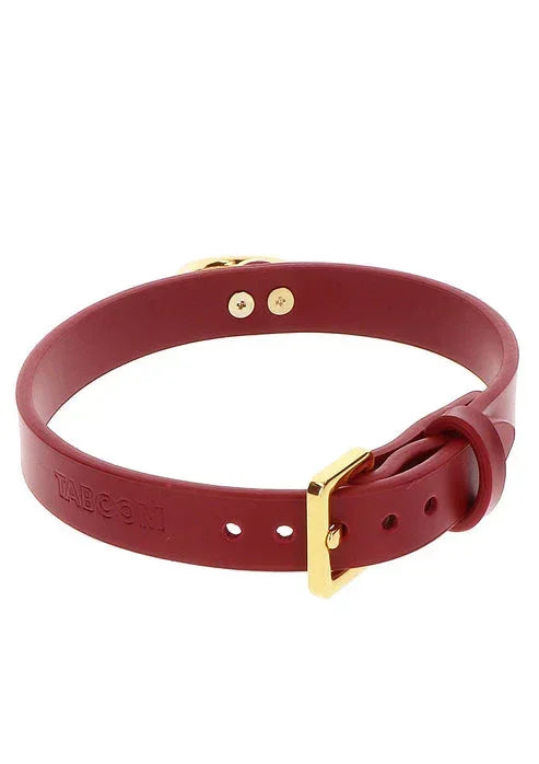 Bestel: Bondage in Luxury O - Ring Collar by Taboom - bij Happytoys.nl, happytoys.be, Happytoys.ae: erotische sex webshop | liever Happy dan Easy ⭐⭐⭐⭐⭐