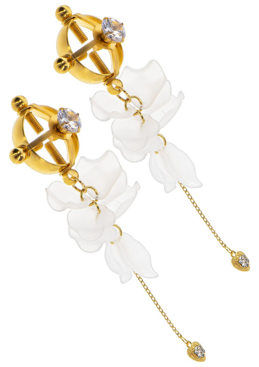 Floral Seduction Clamps by Taboom Nipple Play