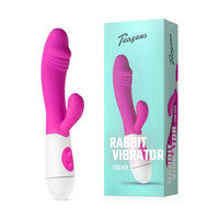 Teazers -- Realistische Rabbit Vibrator -- Roze - Happytoys Sexshop: online sex shop for Feeling Happy & Easy 😊 - Discreet geleverd