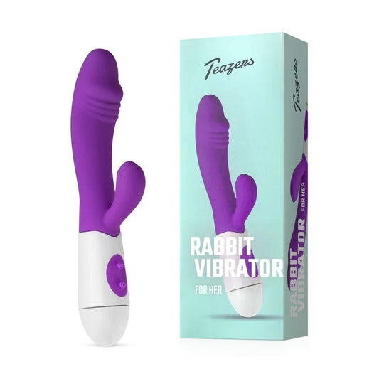 Tarzanbocht Vibrator – Paars by Teazers