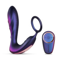 Hueman - Black Hole Anaal Vibrator Met Cockring