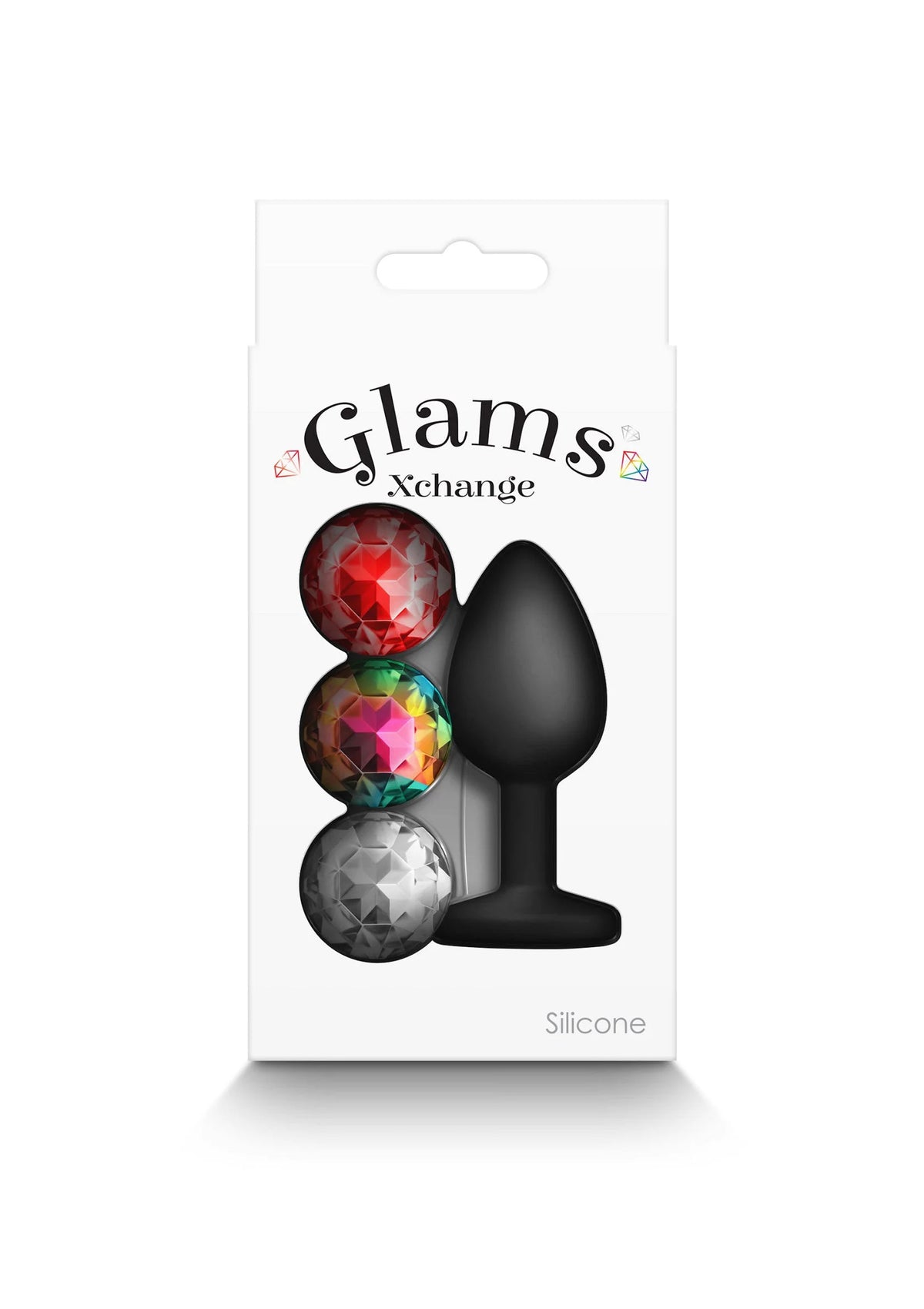 Bestel: Glams Xchange Round Small by NS Novelties Glams - bij Happytoys.nl, happytoys.be, Happytoys.ae: erotische sex webshop | liever Happy dan Easy ⭐⭐⭐⭐⭐