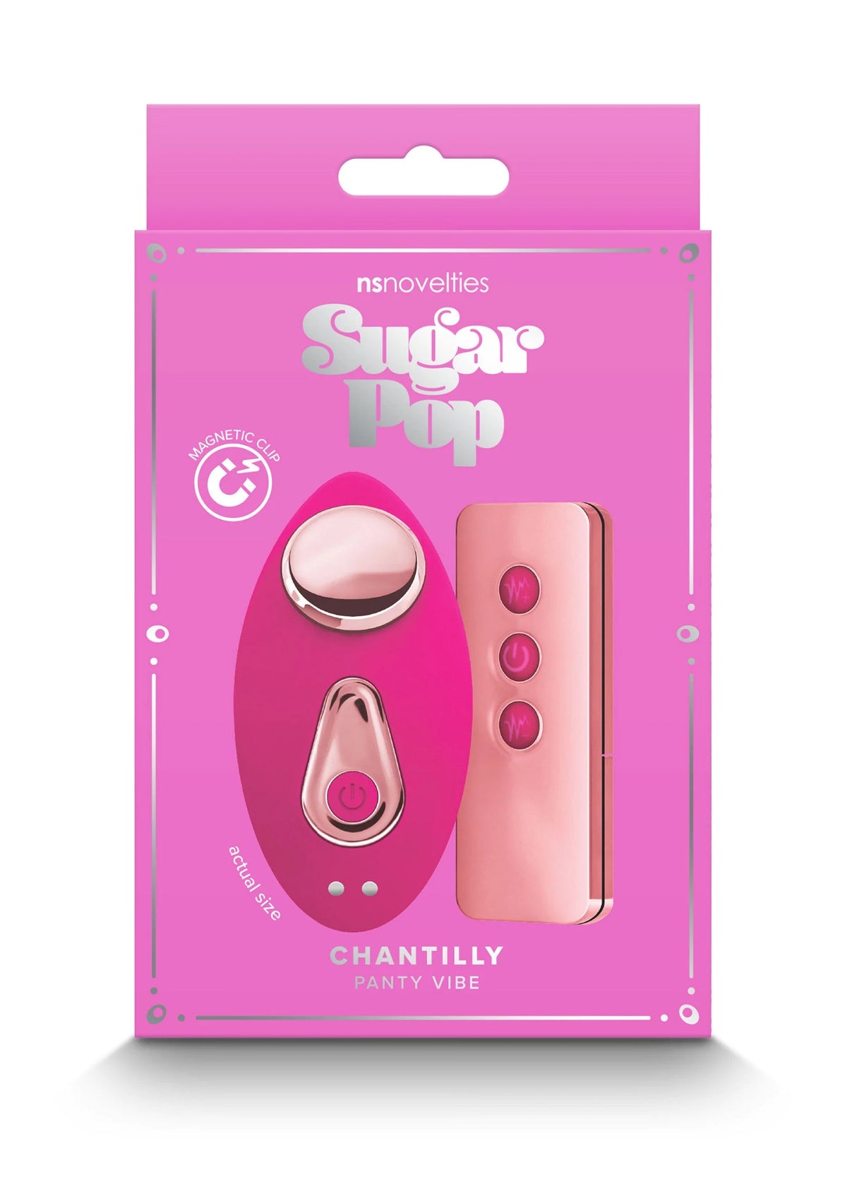 Bestel: Chantilly personal Massager vibrator by NS Novelties Sugar Pop - bij Happytoys.nl, happytoys.be, Happytoys.ae: erotische sex webshop | liever Happy dan Easy ⭐⭐⭐⭐⭐