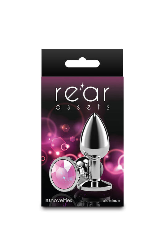 Rear Assets Silver butplug Small by NS Novelties