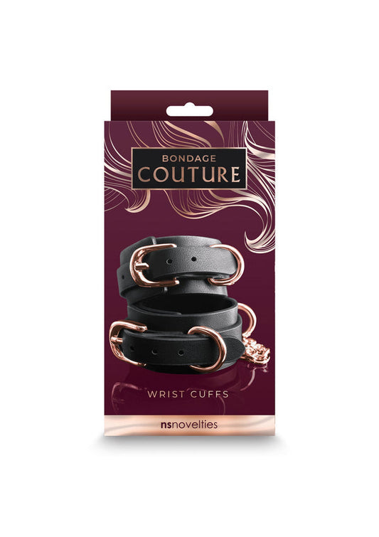 Bondage Couture Wrist Cuffs by NS Novelties