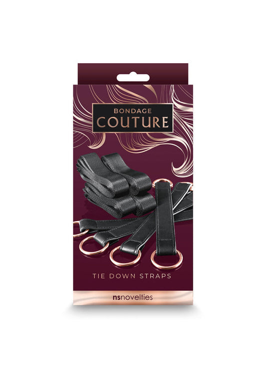 Bondage Couture Tiedown Straps by NS Novelties