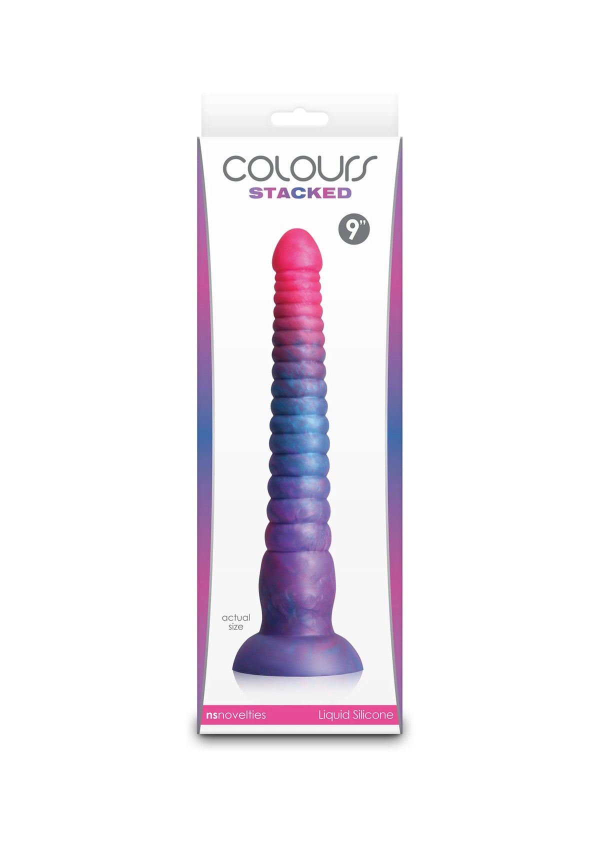 Bestel: Stacked 9 inch Dildo Red by NS Novelties - bij Happytoys.nl, happytoys.be, Happytoys.ae: erotische sex webshop | liever Happy dan Easy ⭐⭐⭐⭐⭐