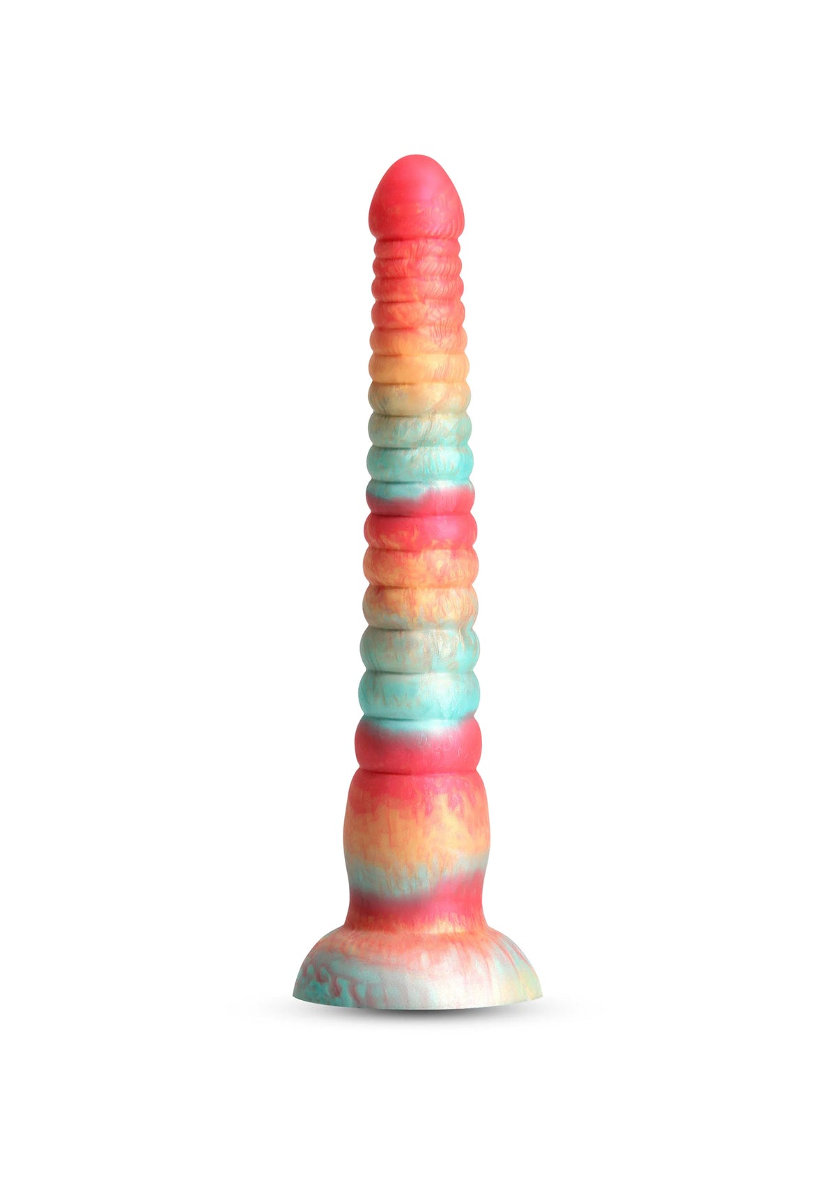 Bestel: Stacked 9 inch Dildo Red by NS Novelties - bij Happytoys.nl, happytoys.be, Happytoys.ae: erotische sex webshop | liever Happy dan Easy ⭐⭐⭐⭐⭐ - Default Title - 18914 - RED